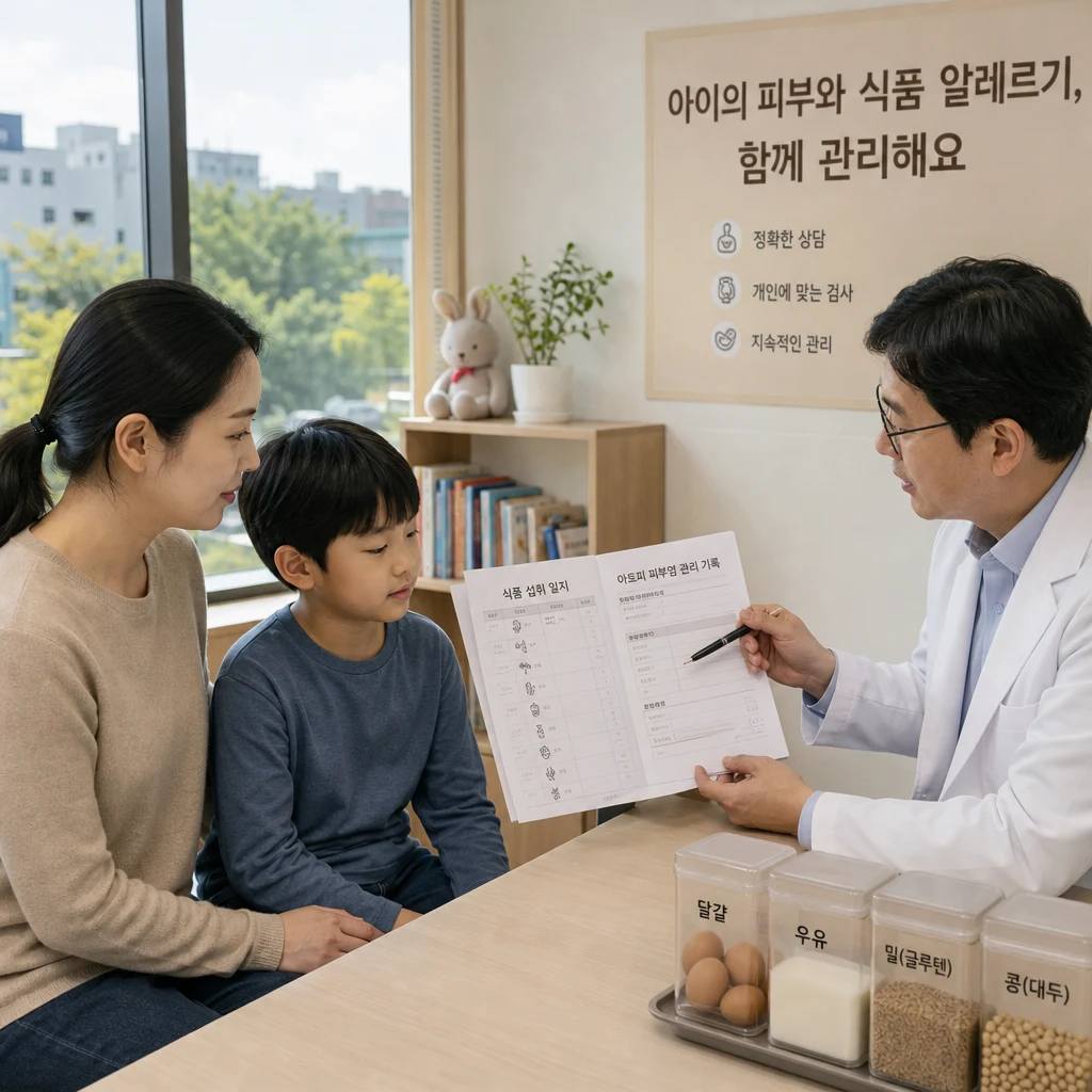아토피가 심한 아이에게 청주 음식알레르기 검사를 넓게 해야 할까요?