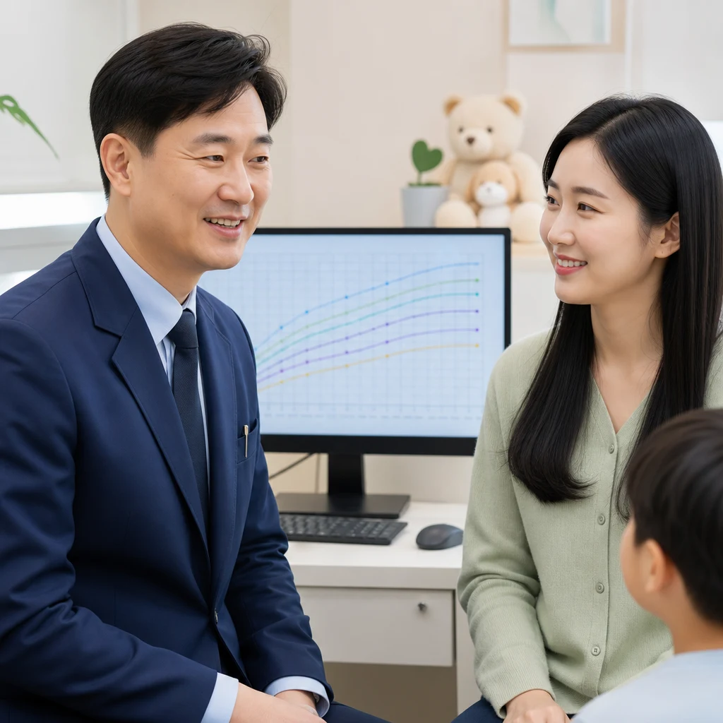 청주에서 성장호르몬 중단 기준은?